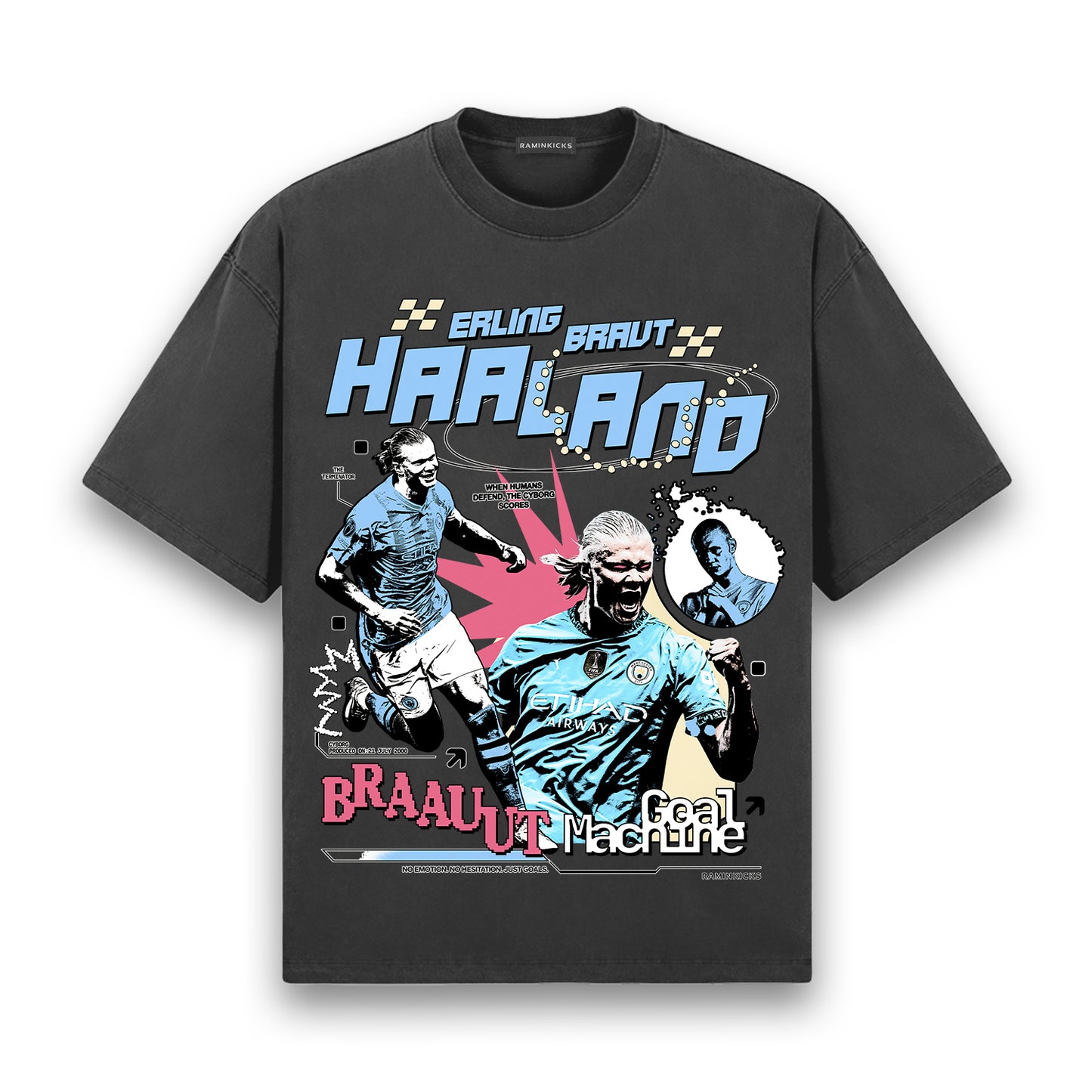 ERLING HAALAND (CYBORG) "T-SHIRT"