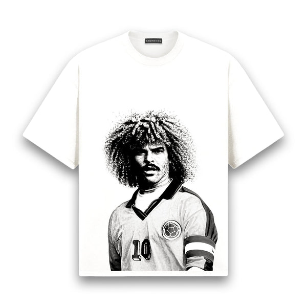 Carlos Valderrama (Monochrome) T-Shirt product photo