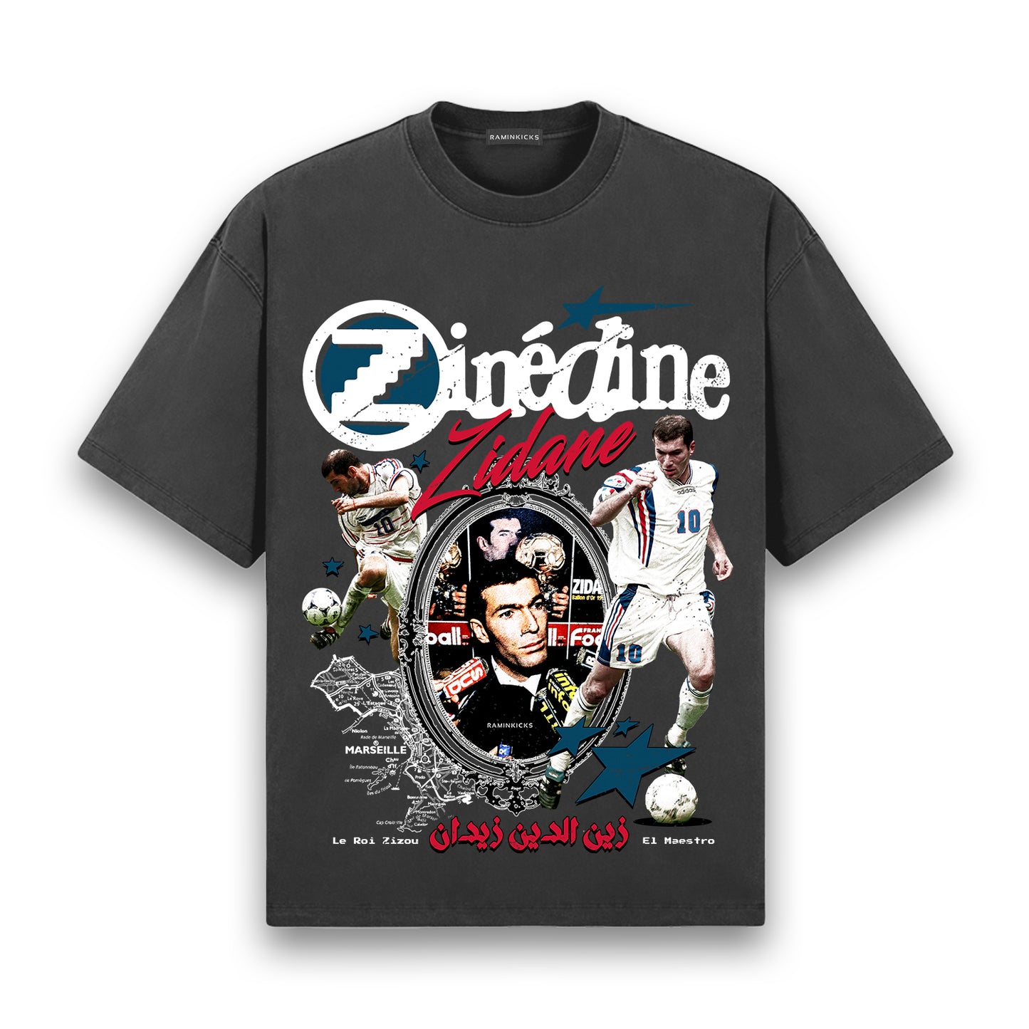 ZINEDINE ZIDANE "T-SHIRT"