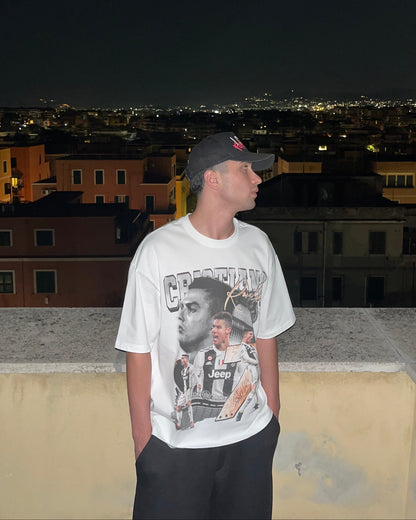 CRISTIANO RONALDO (BIANCONERI) "T-SHIRT"