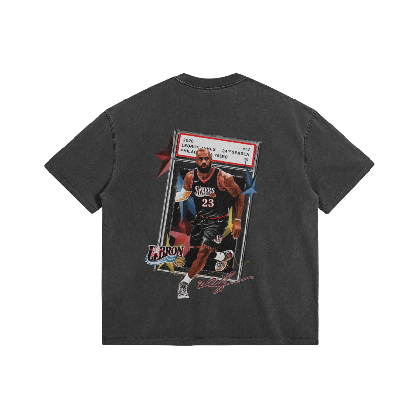 Inspired By Lebron James (Philadelphia Edition) in faded graphite — RAMINKICKS