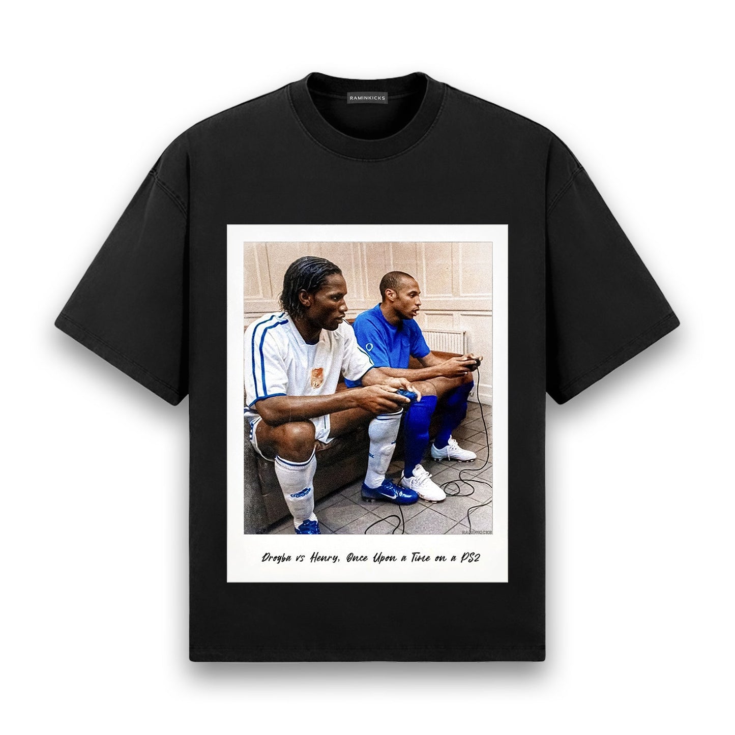 DROGBA x HENRY POLAROID (2005) "T-SHIRT"