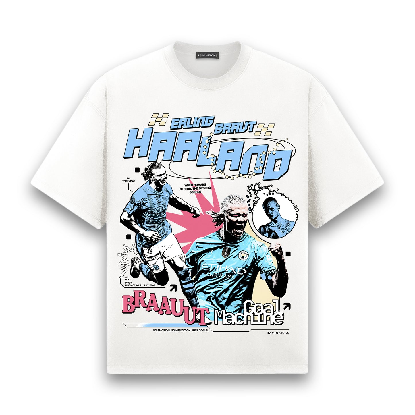 ERLING HAALAND (CYBORG) "T-SHIRT"