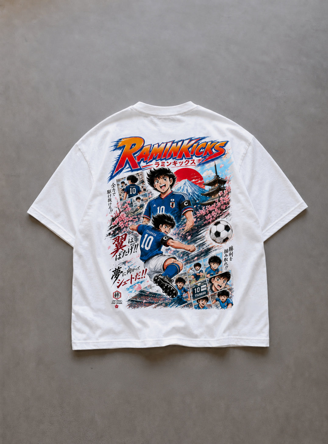 FCバルセロナ TSUBASA 2+8 シャツ CAPTAIN TSUBASA (JAPAN) – RAMINKICKS