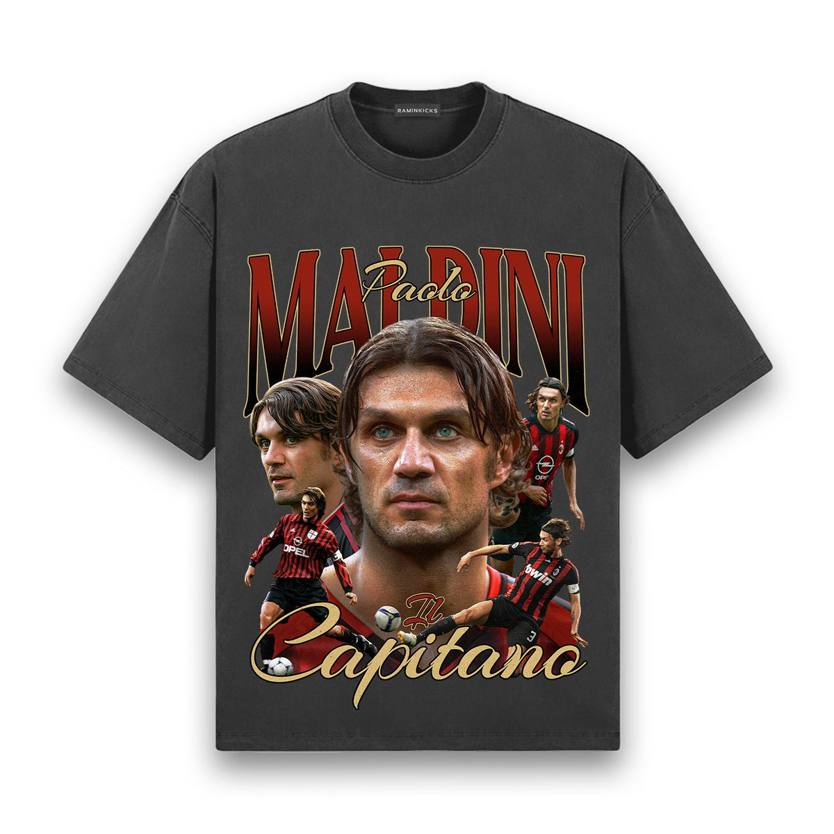 PAOLO MALDINI (AC MILAN) - THEO HERNANDEZ "T-SHIRT" product photo