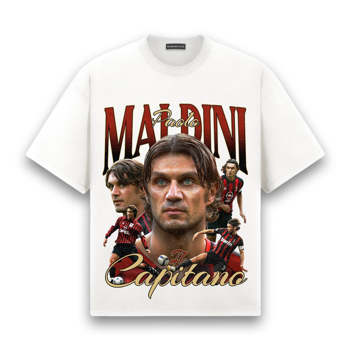 PAOLO MALDINI (AC MILAN) - THEO HERNANDEZ "T-SHIRT" product photo