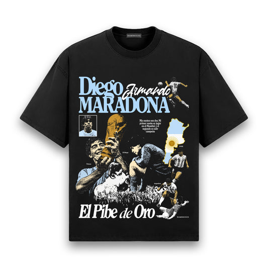 DIEGO MARADONA (EL PIBE DE ORO) "T-SHIRT"