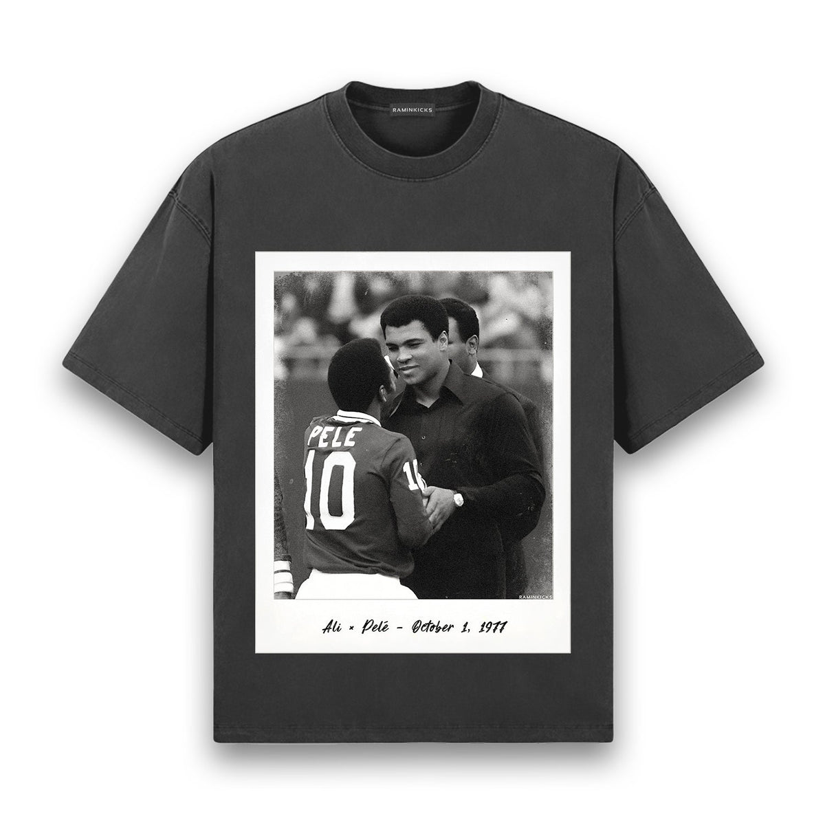 Muhammad Ali x Pelé Polaroid (1977) T-Shirt product photo