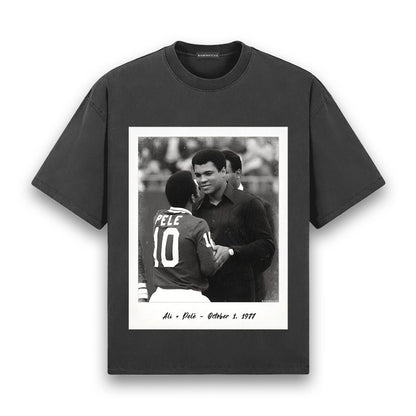 Muhammad Ali x Pelé Polaroid (1977) T-Shirt product photo