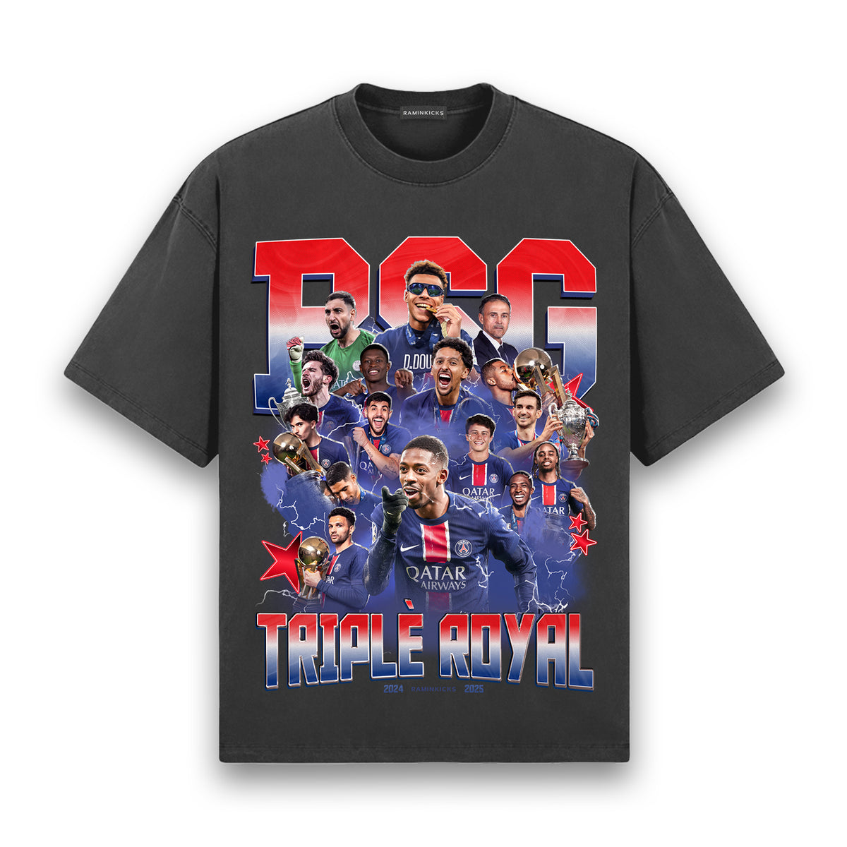 PSG Treble (2025) T-Shirt product photo