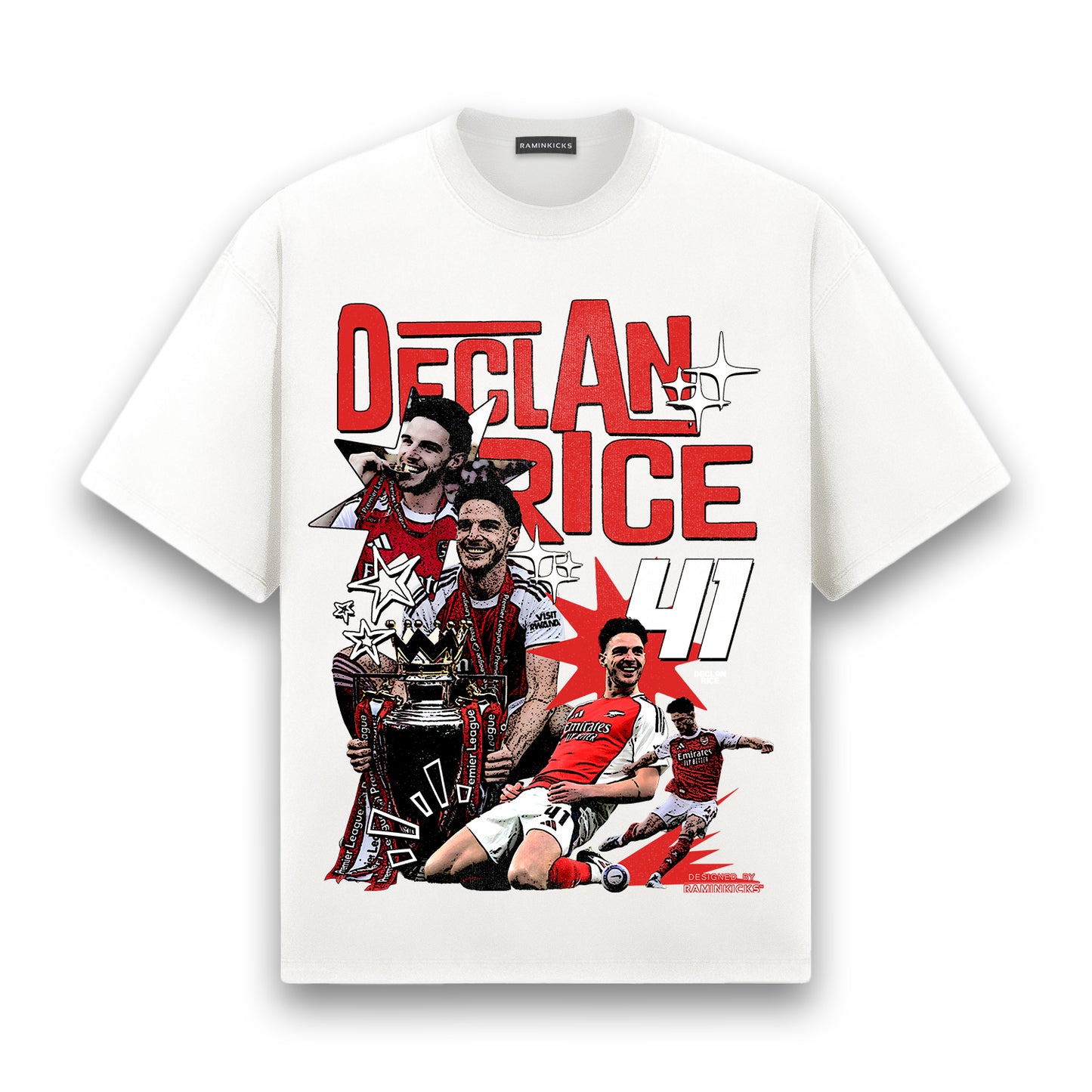 DECLAN RICE (ARSENAL) "T-SHIRT"