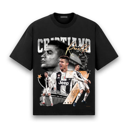 CRISTIANO RONALDO (BIANCONERI) "T-SHIRT"