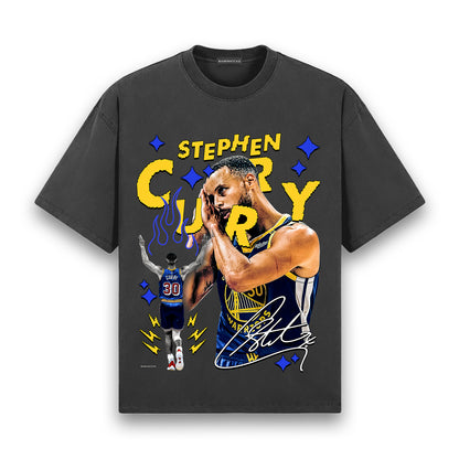 Inspired By Steph Curry T-shirt in faded graphite — RAMINKICKS