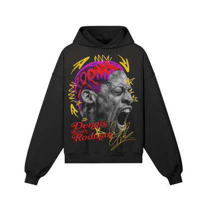 Black Dennis Rodman Hoodie product photo