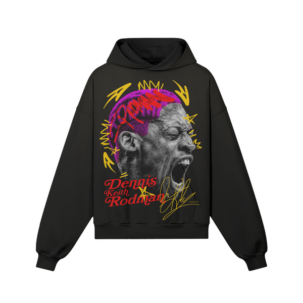 Black Dennis Rodman Hoodie product photo