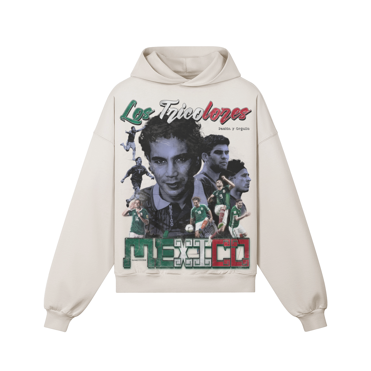 México Hoodie product photo - Front View