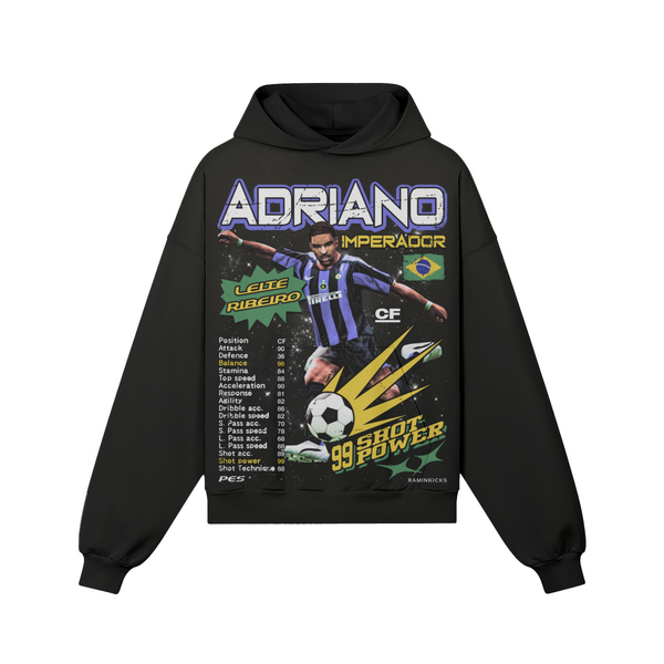 Black Adriano Imperador (PES) Hoodie product photo