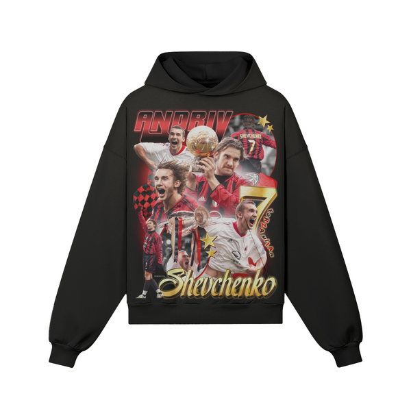 Black Andriy Shevchenko Hoodie product photo
