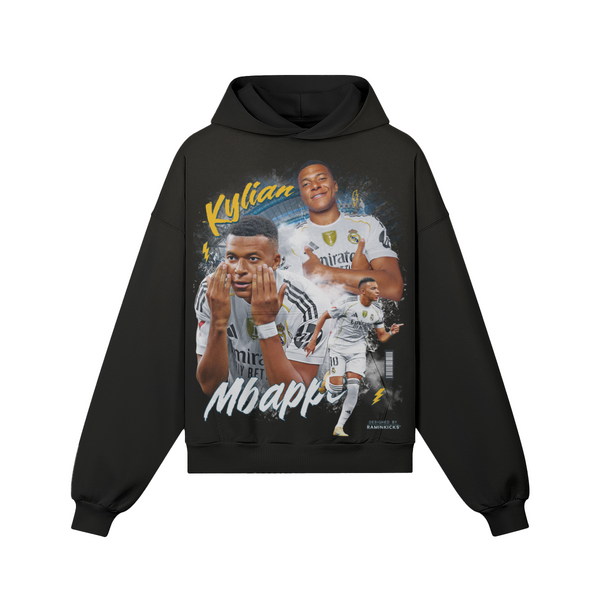 Black Kylian Mbappe (2025) Hoodie product photo