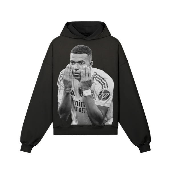 Black Kylian Mbappe (Cry) Hoodie product photo