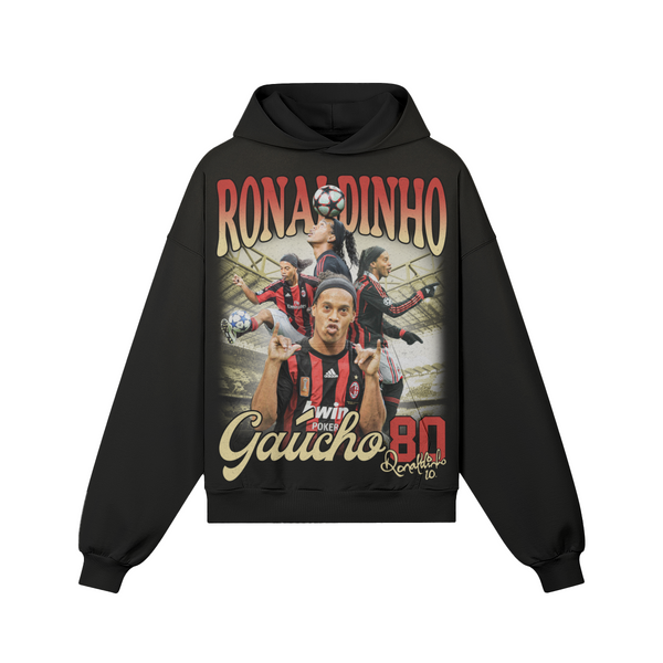 Black Ronaldinho (AC Milan) Hoodie product photo