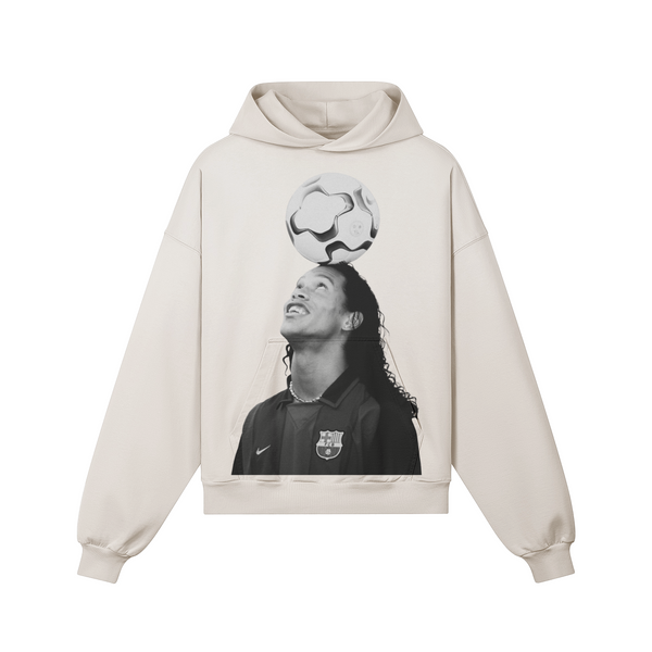Light Beige Ronaldinho Hoodie product photo