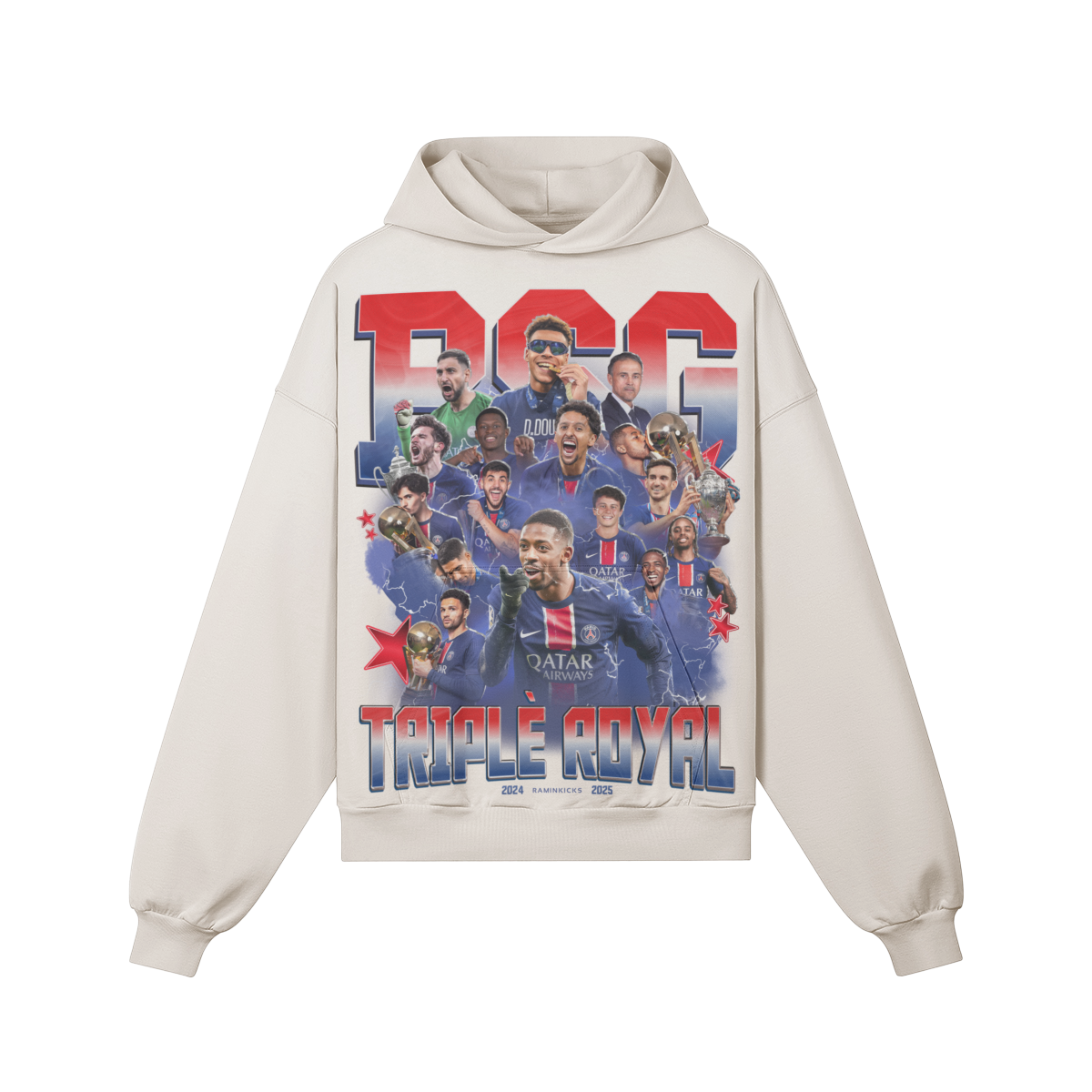 PSG (Treble) Hoodie product photo - Front View