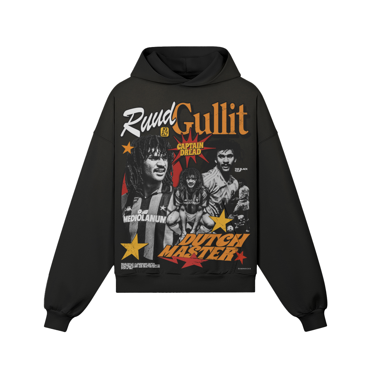 Black Ruud Gullit Hoodie product photo