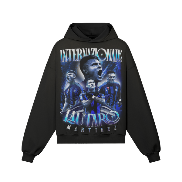 Black Lautaro Martinez Hoodie product photo