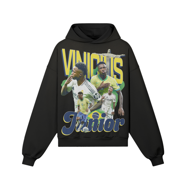 Black Vinicius Junior Hoodie product photo