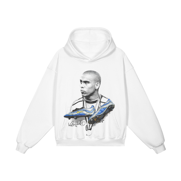 White Ronaldo Nazario (1998) Hoodie product photo