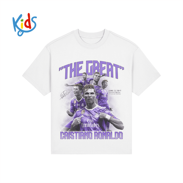 Cristiano Ronaldo Real Madrid Kids Tee product photo