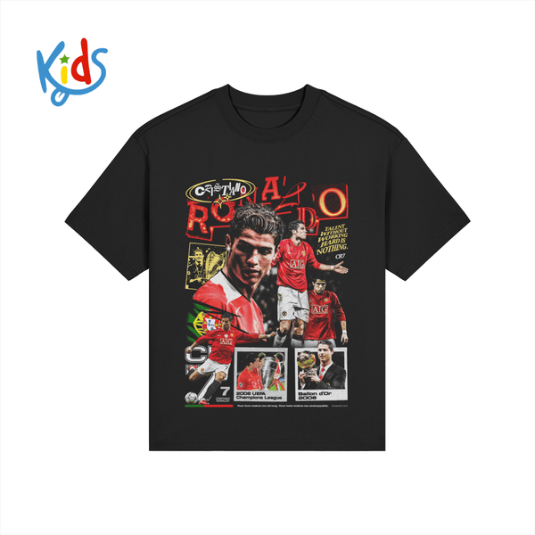 Cristiano Ronaldo Man United Kids Tee product photo