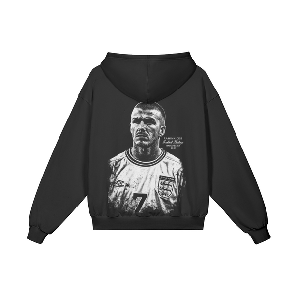 FOOTBALL HERITAGE (BECKHAM) "HOODIE" product photo - Back View