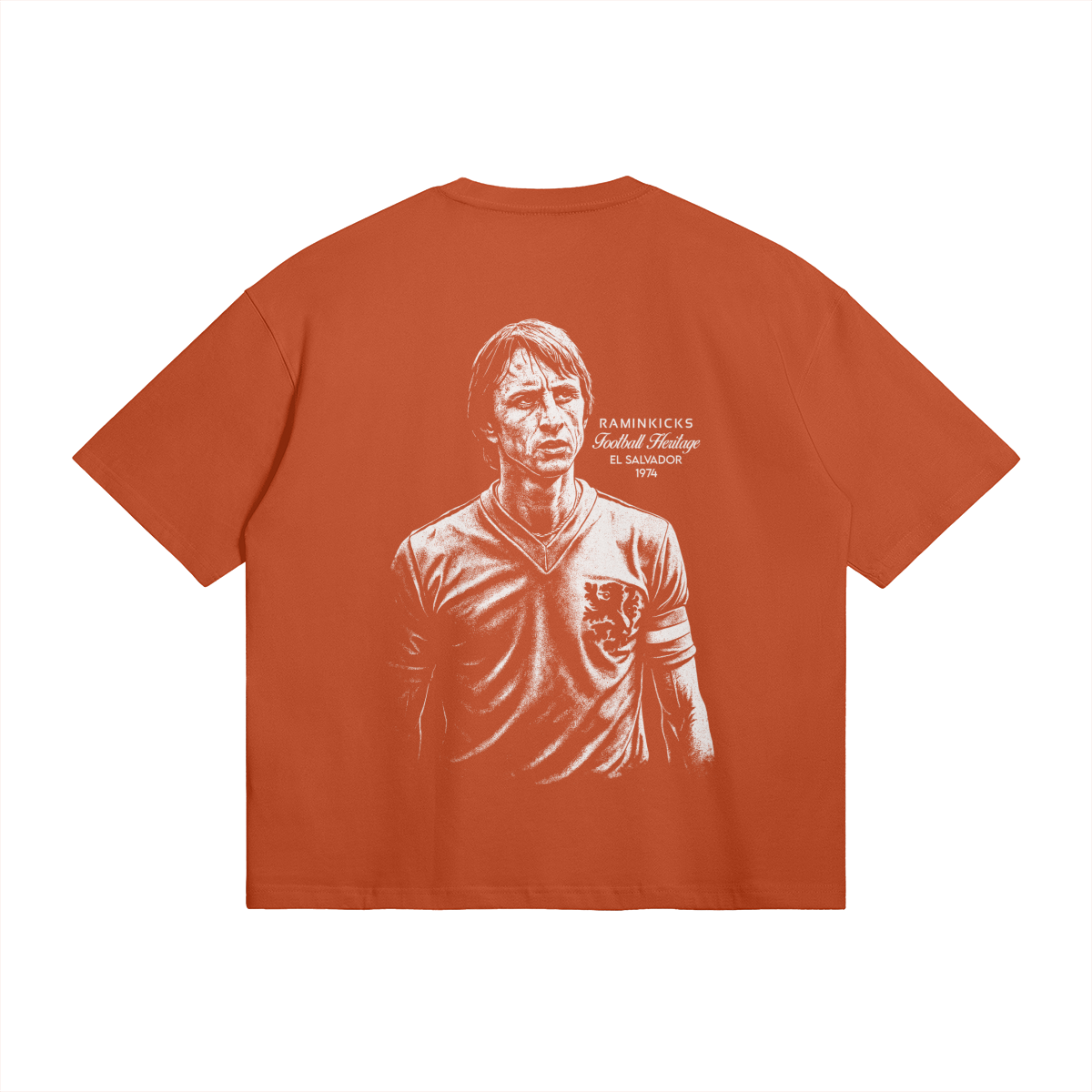 Orange FOOTBALL HERITAGE (CRUYFF) "T-SHIRT" product photo
