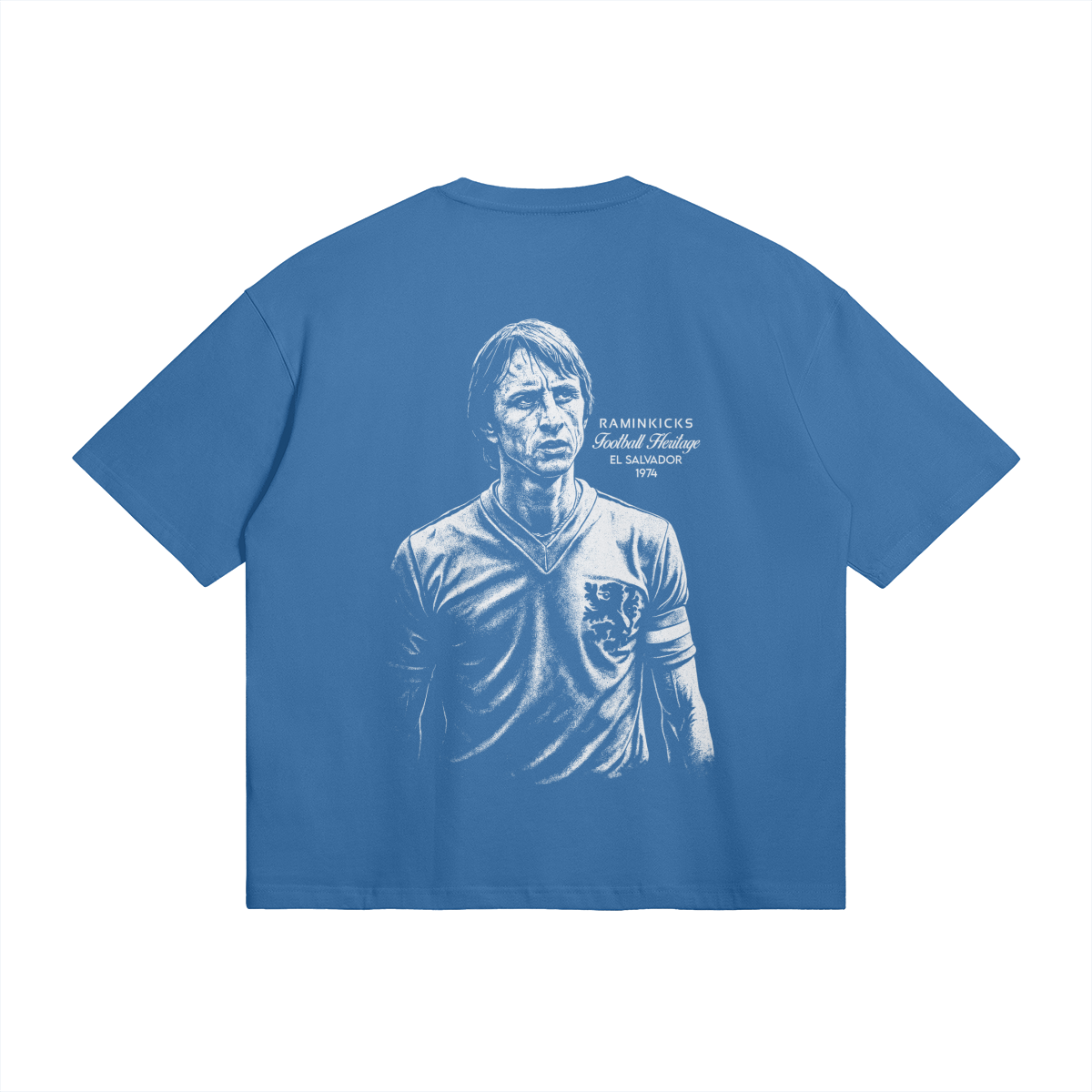 Blue FOOTBALL HERITAGE (CRUYFF) "T-SHIRT" product photo
