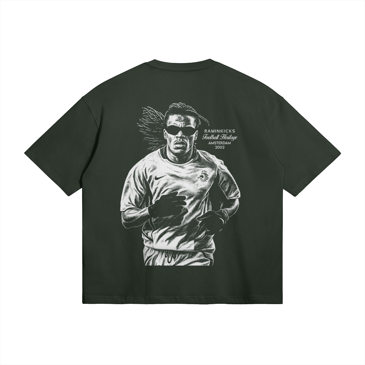 Dark Green FOOTBALL HERITAGE (INSPIRED BY DAVIDS) "T-SHIRT" product photo