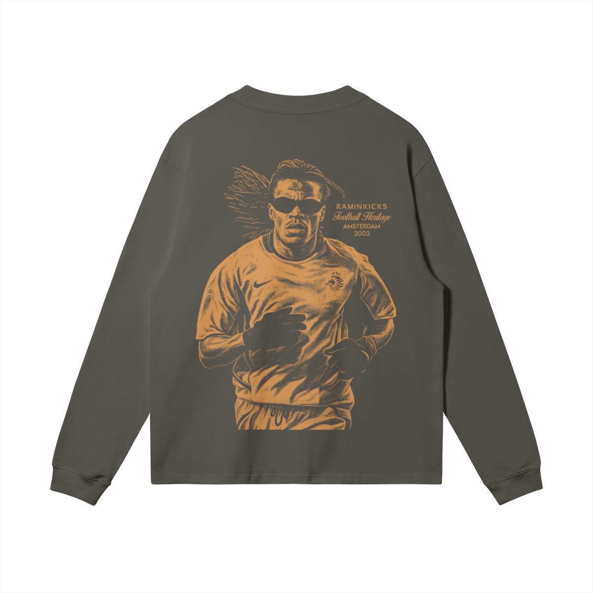 FOOTBALL HERITAGE (DAVIDS) "LONGSLEEVE" product photo - Back View