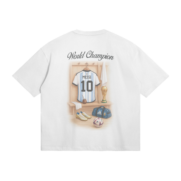 WORLD CHAMPION (LIONEL MESSI) T-Shirt product photo