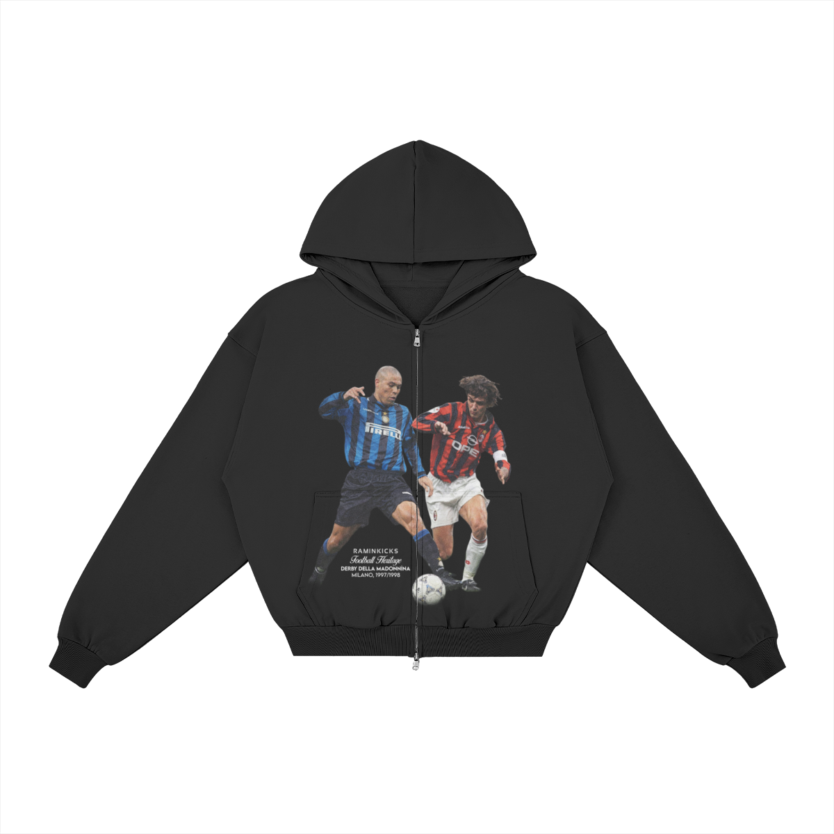 FOOTBALL HERITAGE (DERBY) "ZIP HOODIE" product photo