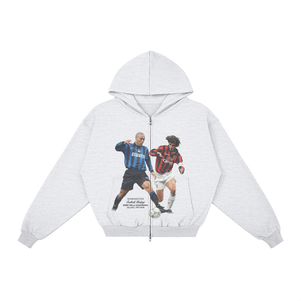 FOOTBALL HERITAGE (DERBY) "ZIP HOODIE" product photo