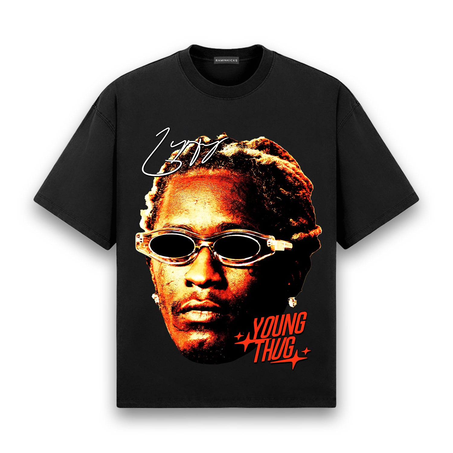 GLACIERBOY Young Thug グラフィックTシャツ Young Thug T-Shirt for Hip-Hop Fans | Ramin Kicks – RAMINKICKS