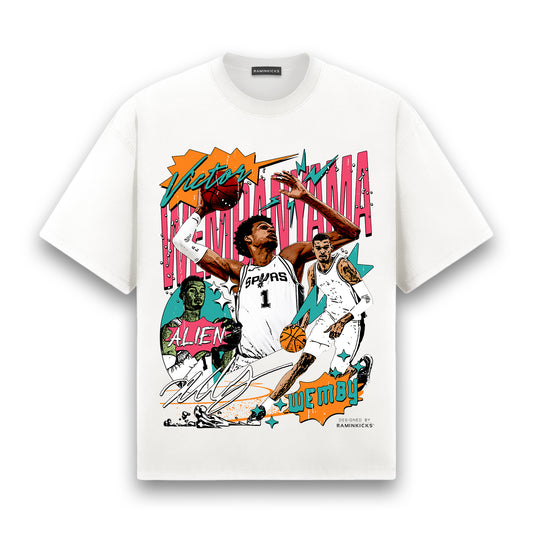 VICTOR WEMBANYAMA (WEMBY/ALIEN) "T-SHIRT"