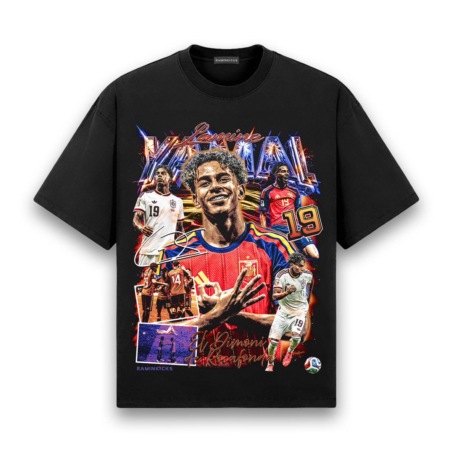 LAMINE YAMAL (SPAIN) "T-SHIRT"