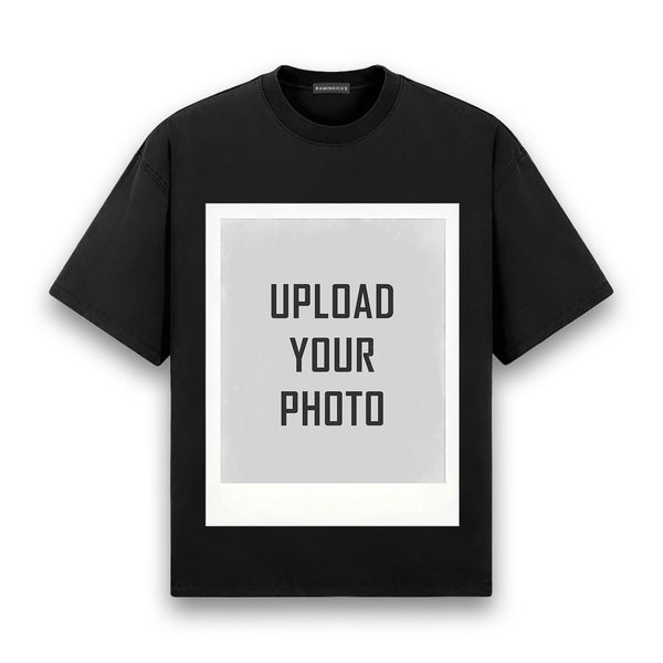 Custom Polaroid Design T-Shirt product photo